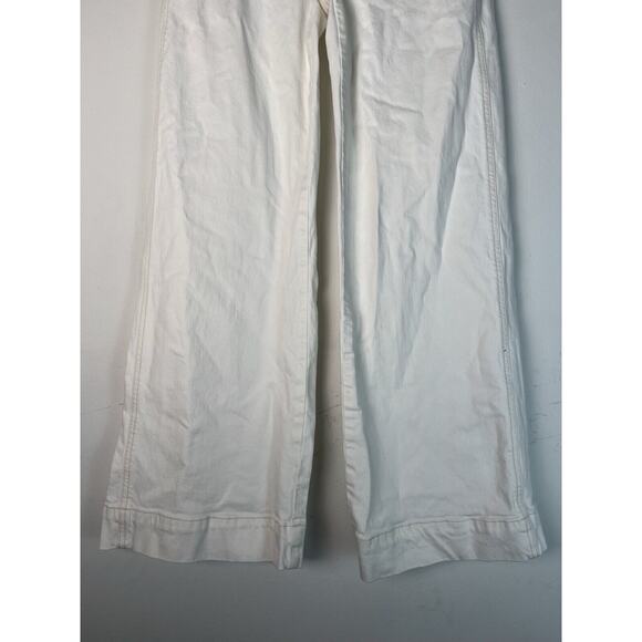 Joe's Jeans The Avery High Rise Wide Leg Jeans Off White - MSRP $148 - Sz 28 - Picture 5 of 10